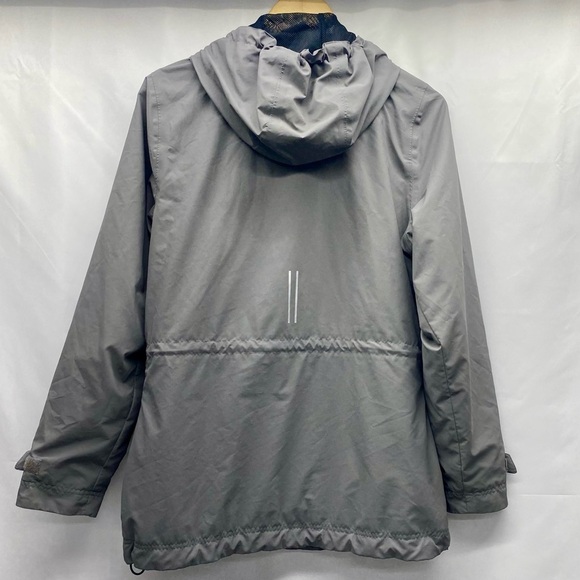 PORT AUTHORITY NORTHWEST SLICKER WOMENS MEDIUM GRAY HIKING FISHING RAIN - Picture 2 of 16